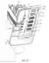 Fig. 17 - Printhead assembly with ink path defining structures