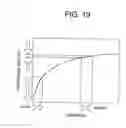Fig. 16 - Liquid crystal display with optical adjustment layer controlling transmittance of emitted light in accordance with wavelength