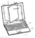 Fig. 01 - Rotatable display mounting arrangement