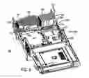 Fig. 05 - Levers for support of heatsink component