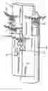 Fig. 01 - Arrangement for fastening heating elements to a furnace