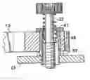 Fig. 01 - Two-part snap-together panel fastener