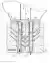 Fig. 01 - Blowing head for extruding films, comprising clamping elements containing ducts for cooling air