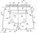 Fig. 01 - Absorbent garment having outer shell and adjustable absorbent assembly therein