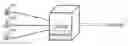 Fig. 01 - Access multiplexer with remote intrusion detection capability