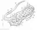 Fig. 01 - Article of footwear having a fluid-filled bladder with a reinforcing structure