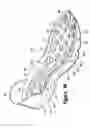 Fig. 27 - Article of footwear having a fluid-filled bladder with a reinforcing structure