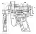 Fig. 01 - Pneumatic paintball gun and components