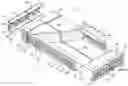 Fig. 01 - Modular oven wall panel assembly