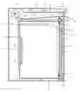 Fig. 01 - Electric oven with door cooling structure