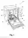 Fig. 02 - Dishwasher having valved third-level sprayer