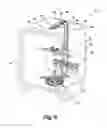 Fig. 07 - Dishwasher having valved third-level sprayer