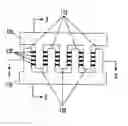 Fig. 01 - Internal die filters with multiple passageways which are fluidically in parallel