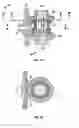 Fig. 22 - Rotor type sprinkler with insertable drive subassembly including horisontal turbine and reversing mechanism