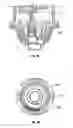 Fig. 43 - Rotor type sprinkler with insertable drive subassembly including horisontal turbine and reversing mechanism