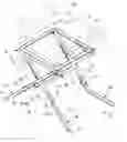 Fig. 01 - Folding collapsible stand for table saw