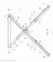 Fig. 07 - Folding collapsible stand for table saw