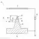 Fig. 01 - Electron emitting device with projection comprising base portion and electron emission portion