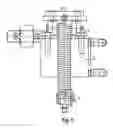 Fig. 06 - Lever drive for a cryogenic valve