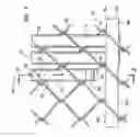 Fig. 02 - Retaining-locking system for chain link fence slats