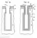 Fig. 13 - Deep trench capacitor with buried plate electrode and isolation collar