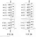 Fig. 33 - Method of manufacturing a semiconductor device with trench isolation between two regions having different gate insulating films