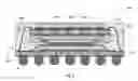 Fig. 06 - Multiple chip package module having inverted package stacked over die