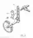 Fig. 11 - Stabilizer training wheel with integral suspension