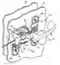 Fig. 01 - Vehicle inside door handle assembly