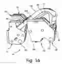 Fig. 16 - Vehicle door hinge assembly