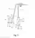 Fig. 11 - Vehicle cowl structure with vent pipe