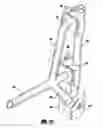 Fig. 25 - Structural system for a convertible automotive vehicle
