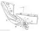 Fig. 01 - Motor vehicle front portion assembly provided with improved fastening and position-adjustment means, and a motor vehicle including such an assembly