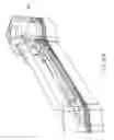 Fig. 41 - Printhead configuration having acutely aligned nozzle actuators