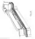 Fig. 49 - Printhead configuration having acutely aligned nozzle actuators