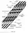 Fig. 63 - Printhead configuration having acutely aligned nozzle actuators