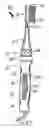 Fig. 01 - Combined toothbrush, toothpaste and mouthwash device