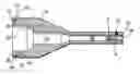 Fig. 01 - Bit holding apparatus for use with a power tool