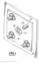 Fig. 02 - Push-on screw-off attachment device