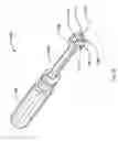 Fig. 12 - Screw and screw driver