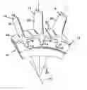 Fig. 01 - Cooled rotor blade with vibration damping device
