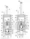 Fig. 09 - Electric terminal connector block and tooling ensuring terminal insertion