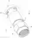 Fig. 03 - Coaxial connector having improved locking sleeve
