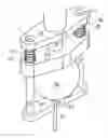 Fig. 01 - Golf ball and tee placement and retrieval apparatus