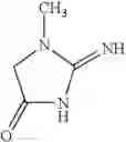 Fig. 04 - Active substance combination of creatine and/or creatinine and phenoxyethanol