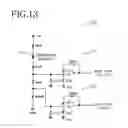 Fig. 12 - Massage machine and physiological quantity measuring circuit for use in the machine