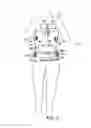 Fig. 04 - Adjustable, interlocking lliac crest belt for body brace