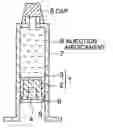 Fig. 01 - Piston for a syringe and a prefilled syringe using the same