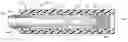 Fig. 01 - Optical fiber for a laser device having an improved diffuser slug and method of making same