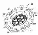 Fig. 01 - Closet flange with knockout retainer